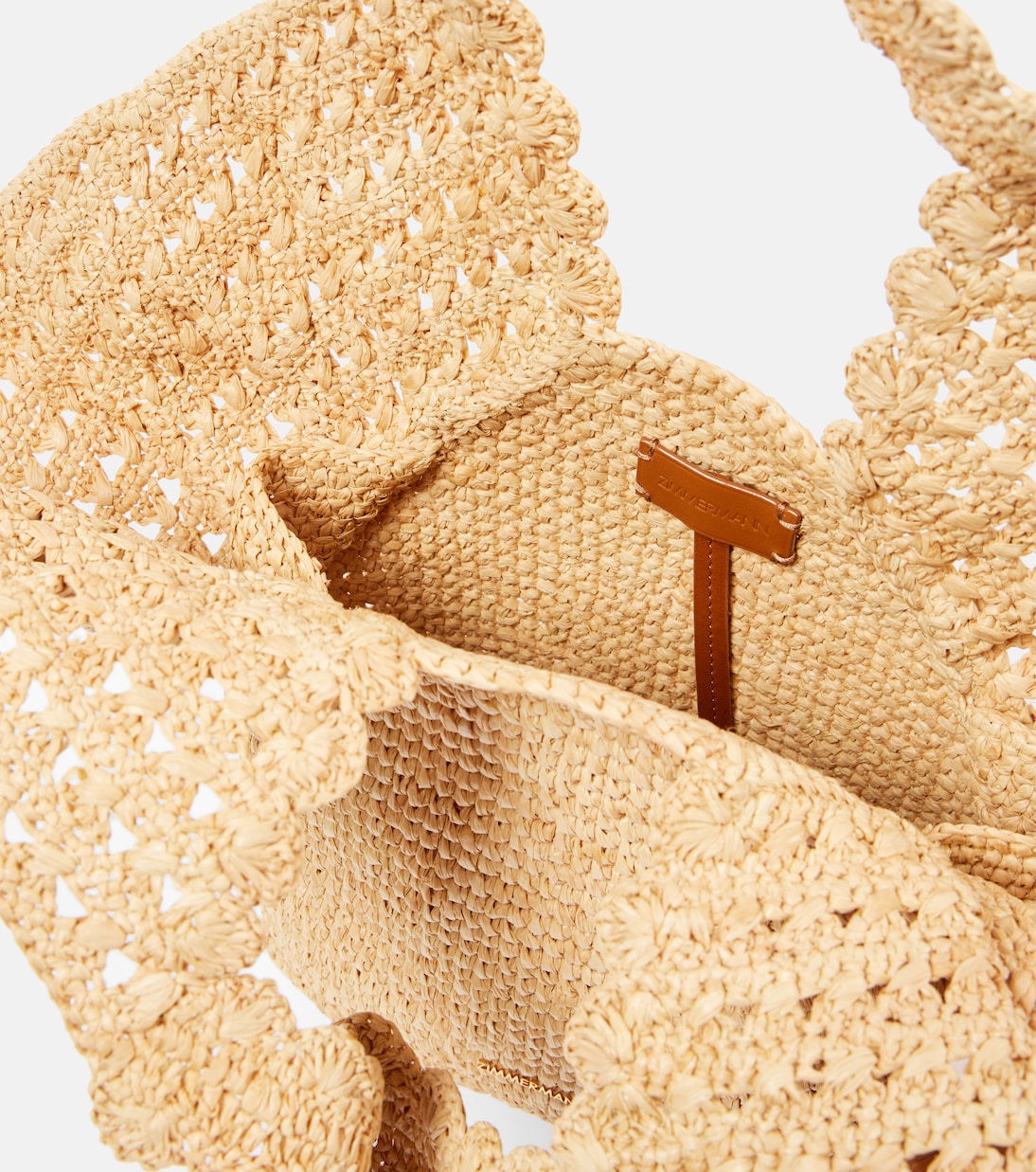 Bucket-Bag aus Raffiabast | Zimmermann