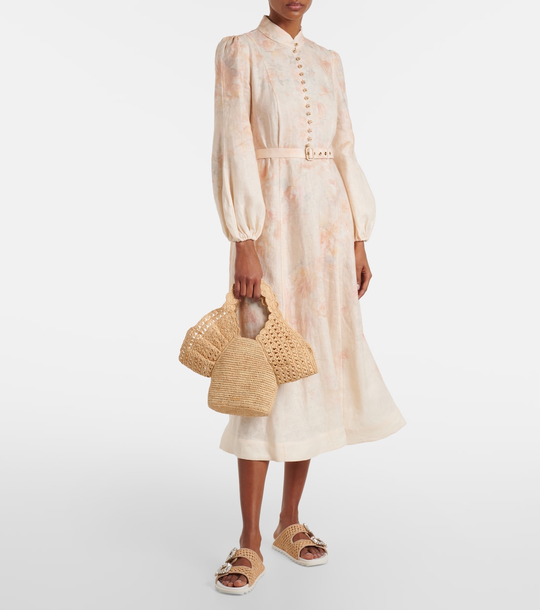 Bucket-Bag aus Raffiabast | Zimmermann