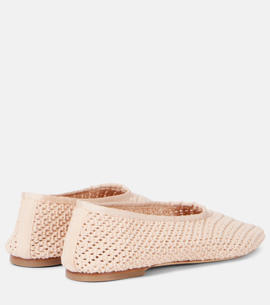 Alba crochet ballet flats | Staud