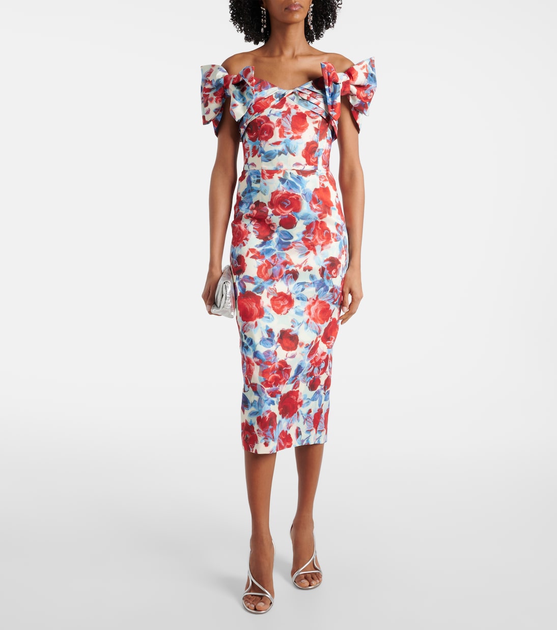 Midikleid Fleurette aus Taft | Rebecca Vallance