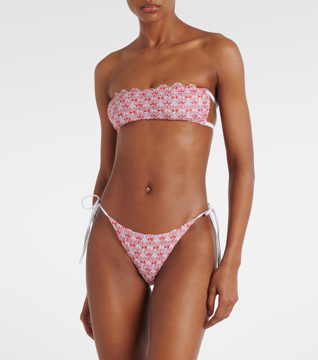 Bikini a fascia in crochet  | Missoni