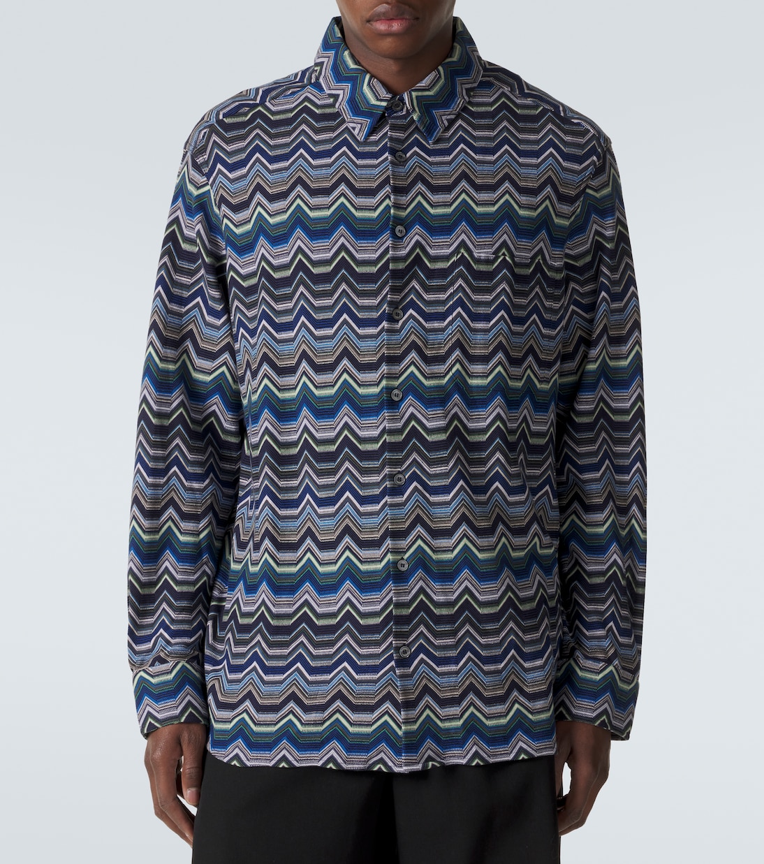 Zigzag cotton shirt | Missoni