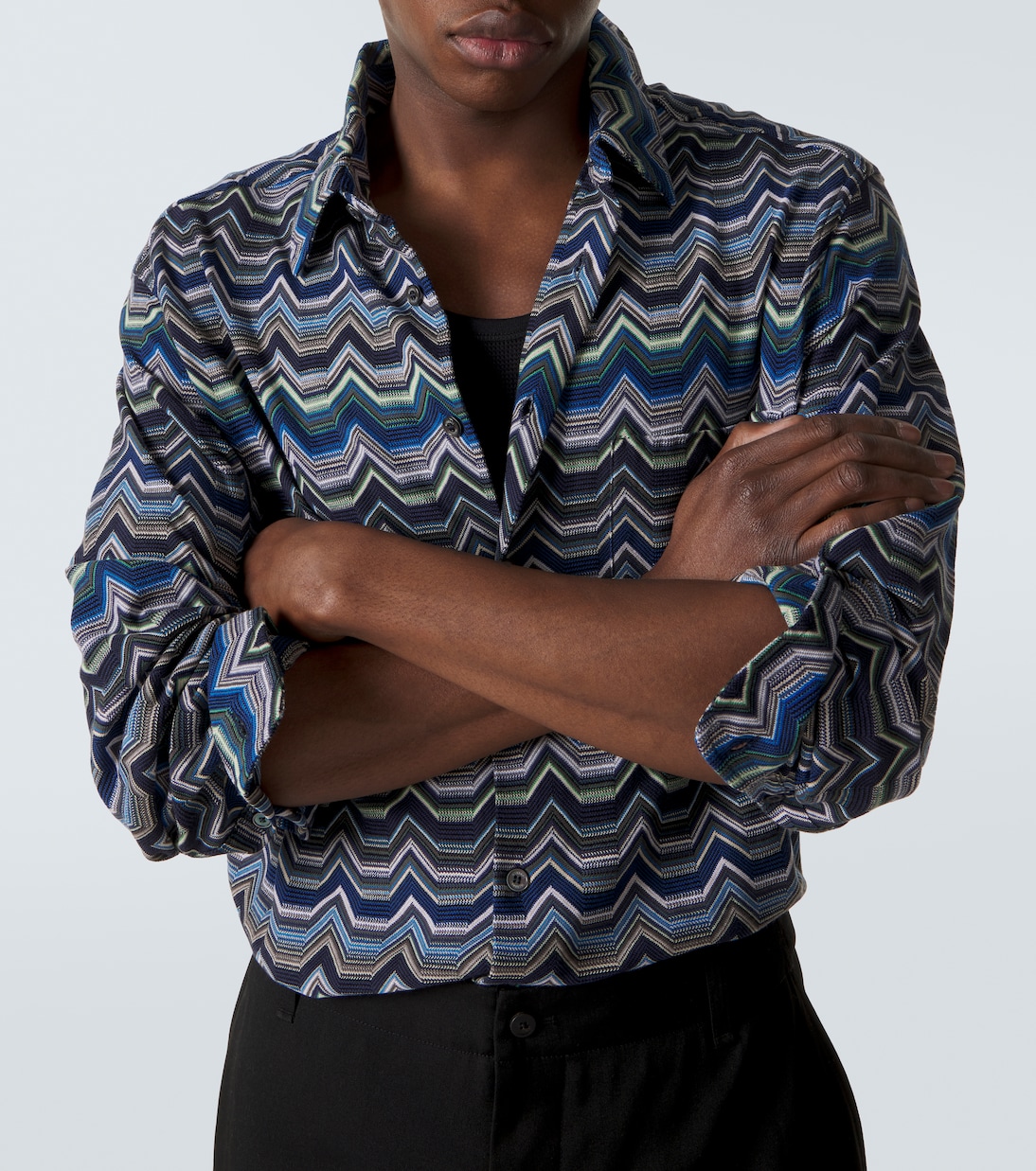 Zigzag cotton shirt | Missoni