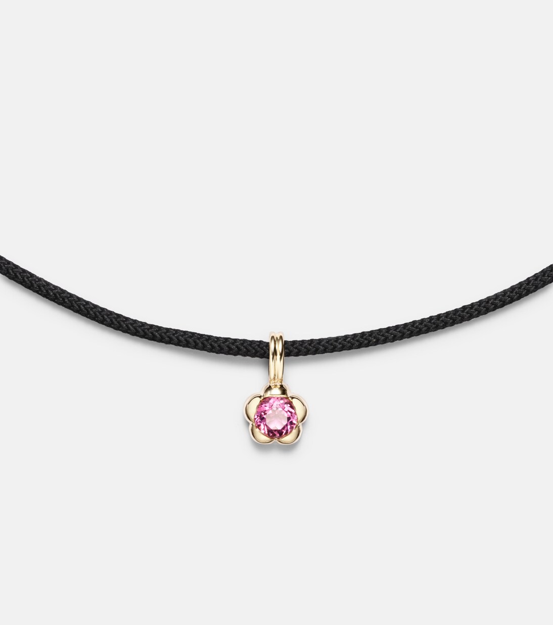 Festival Vibes 14kt gold choker with tourmaline | Stone and Strand