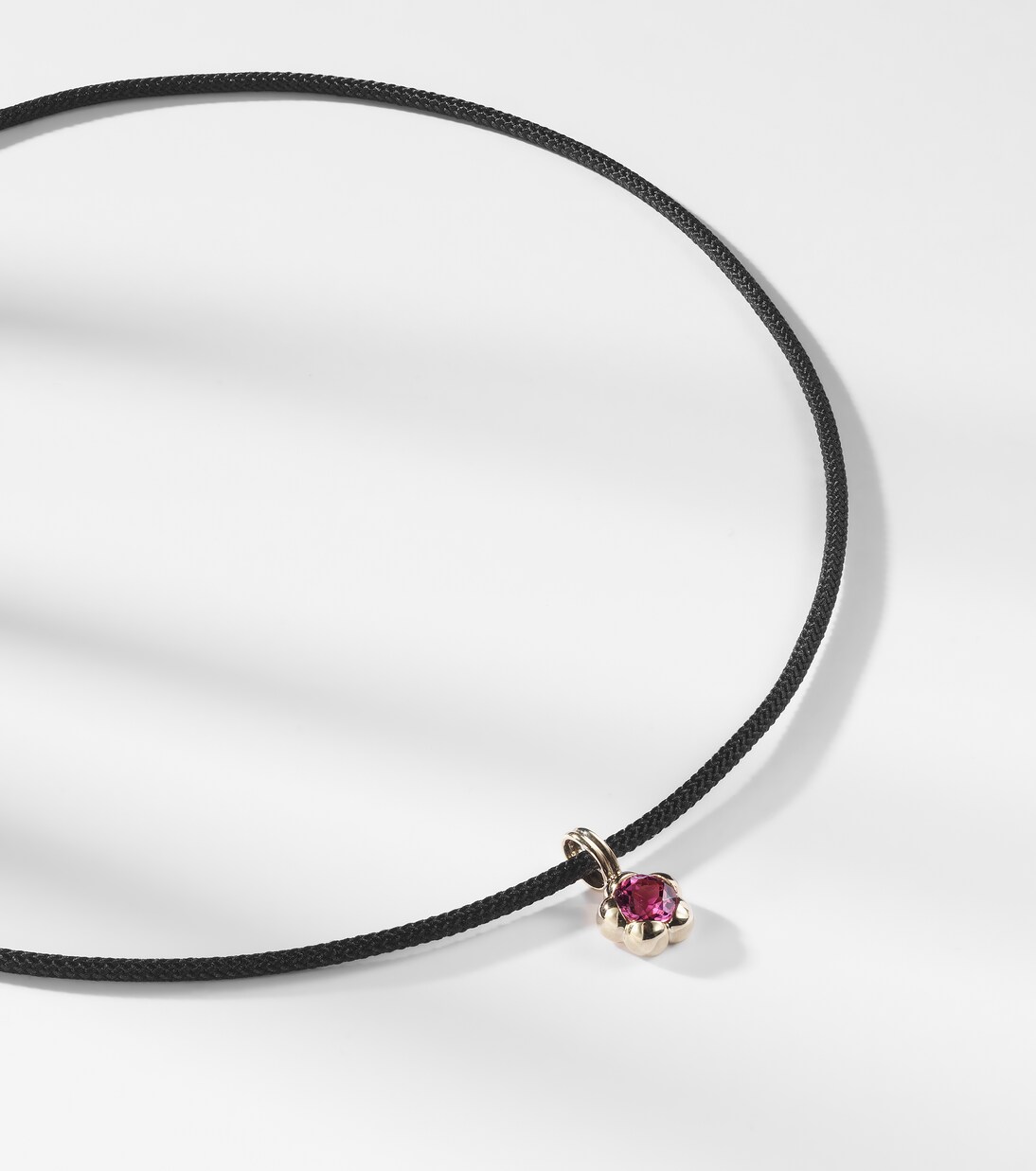 Festival Vibes 14kt gold choker with tourmaline | Stone and Strand