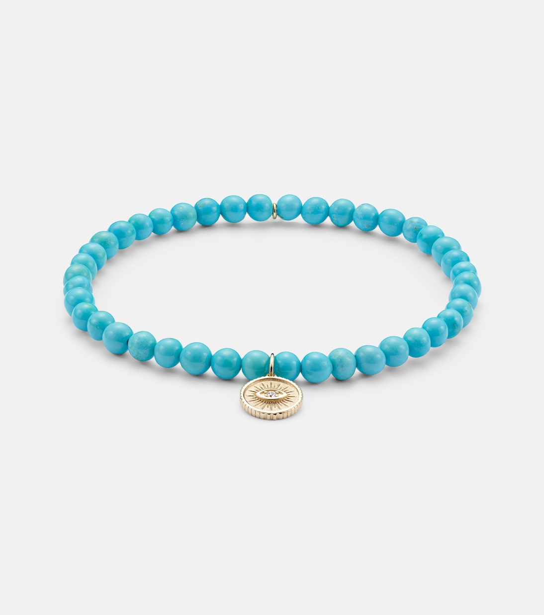 Collana piccola in oro 14kt con diamante | Sydney Evan