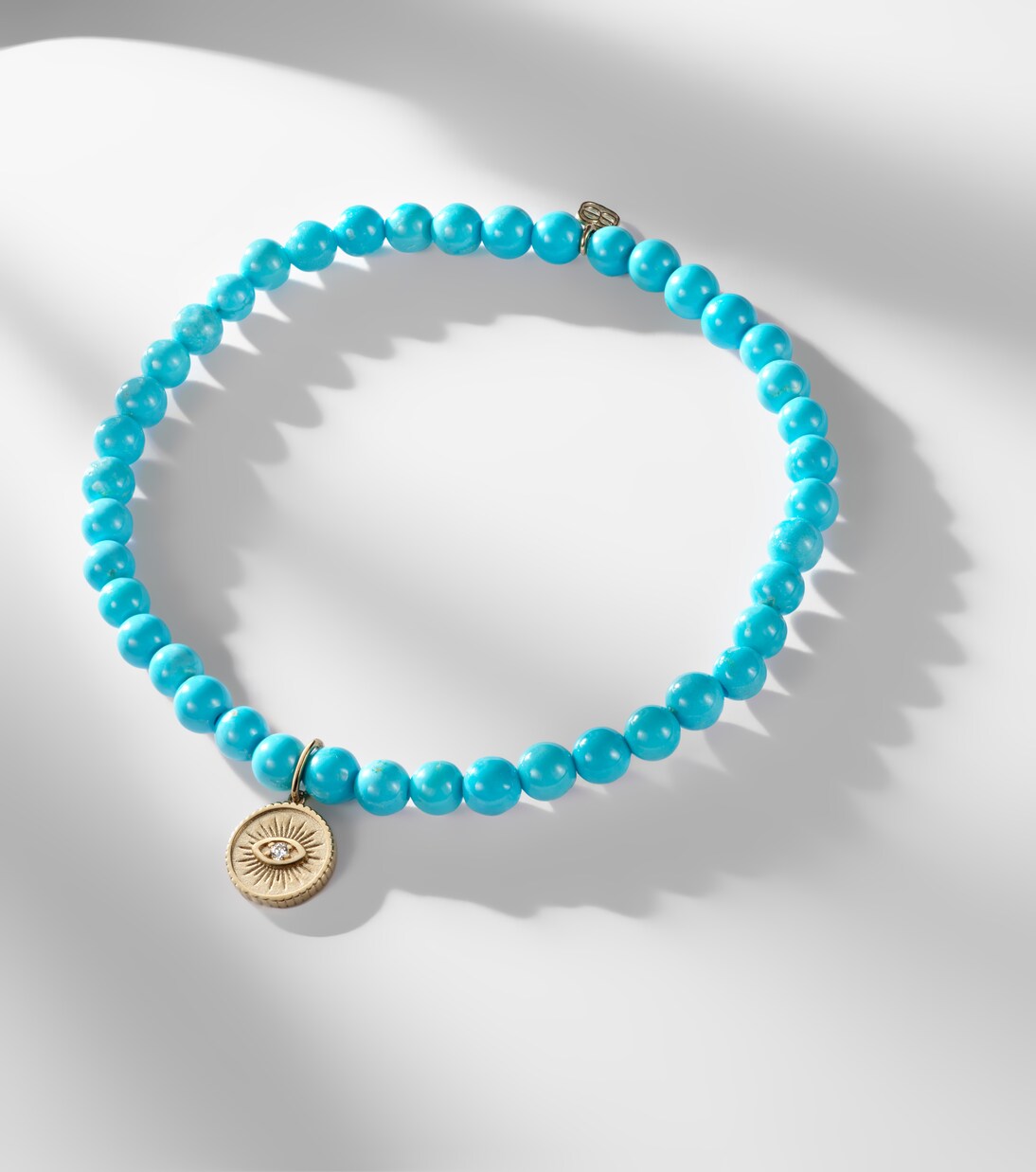 Collana piccola in oro 14kt con diamante | Sydney Evan