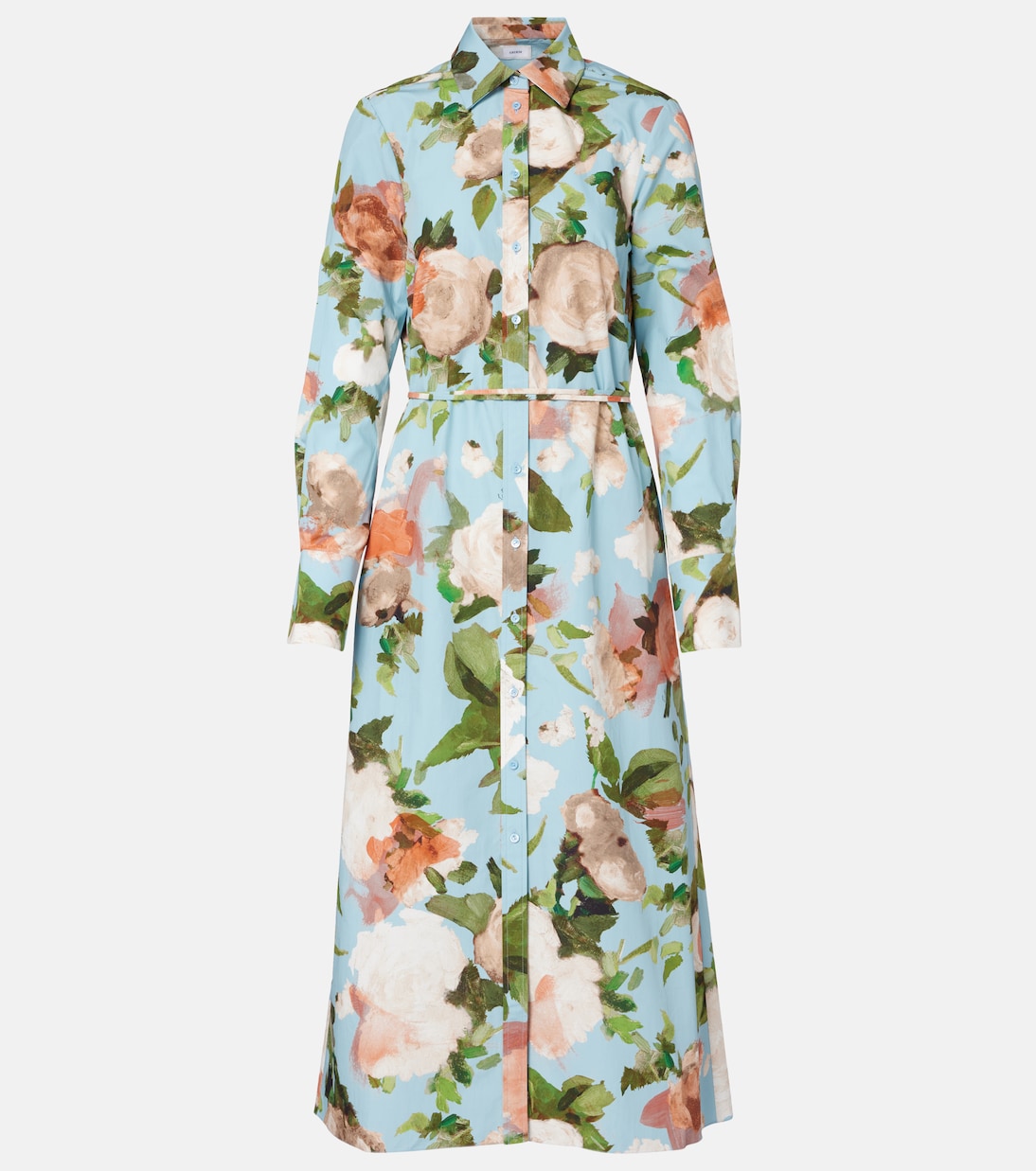 Robe chemise à fleurs | Erdem