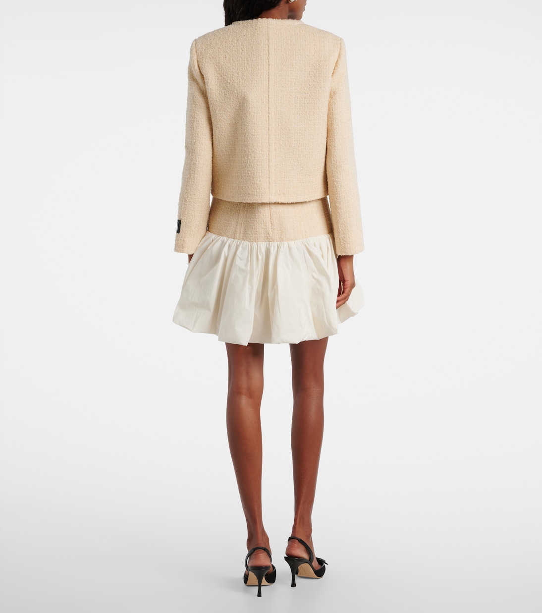 Logo wool-blend bouclé jacket | Patou