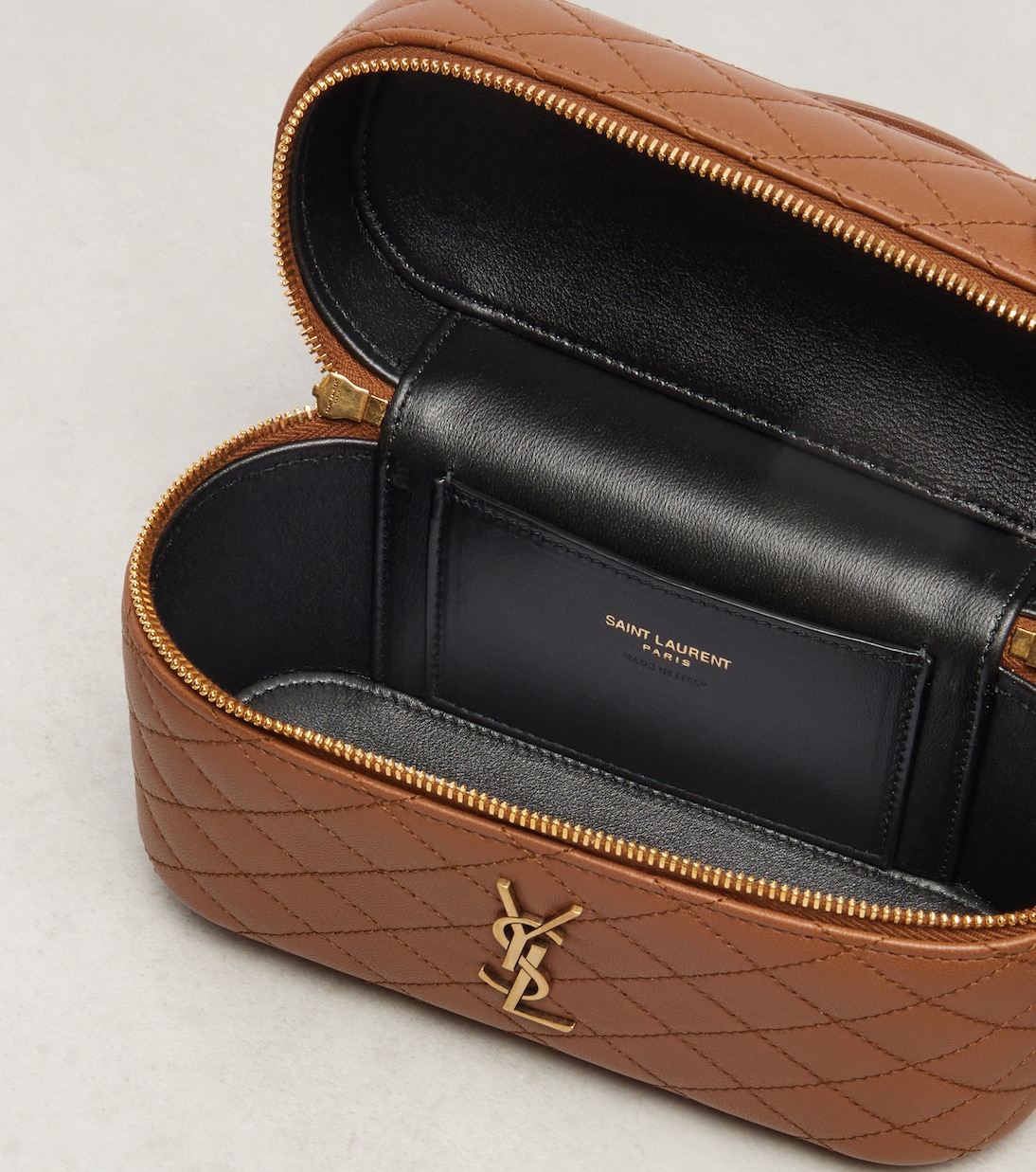 Sac vanity Gaby en cuir | Saint Laurent