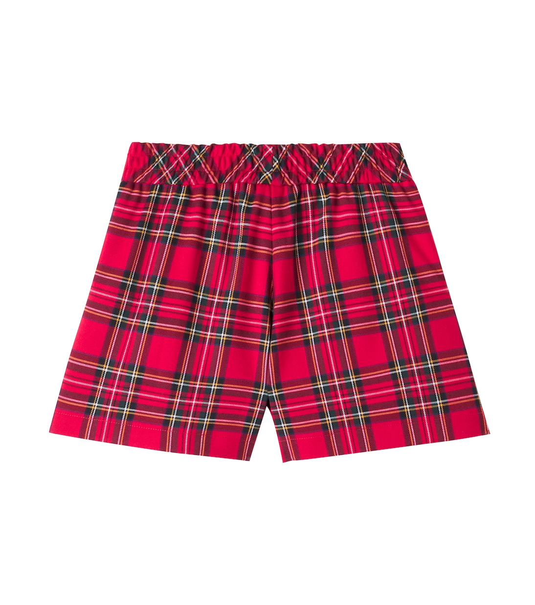 Pleated plaid skort | Monnalisa