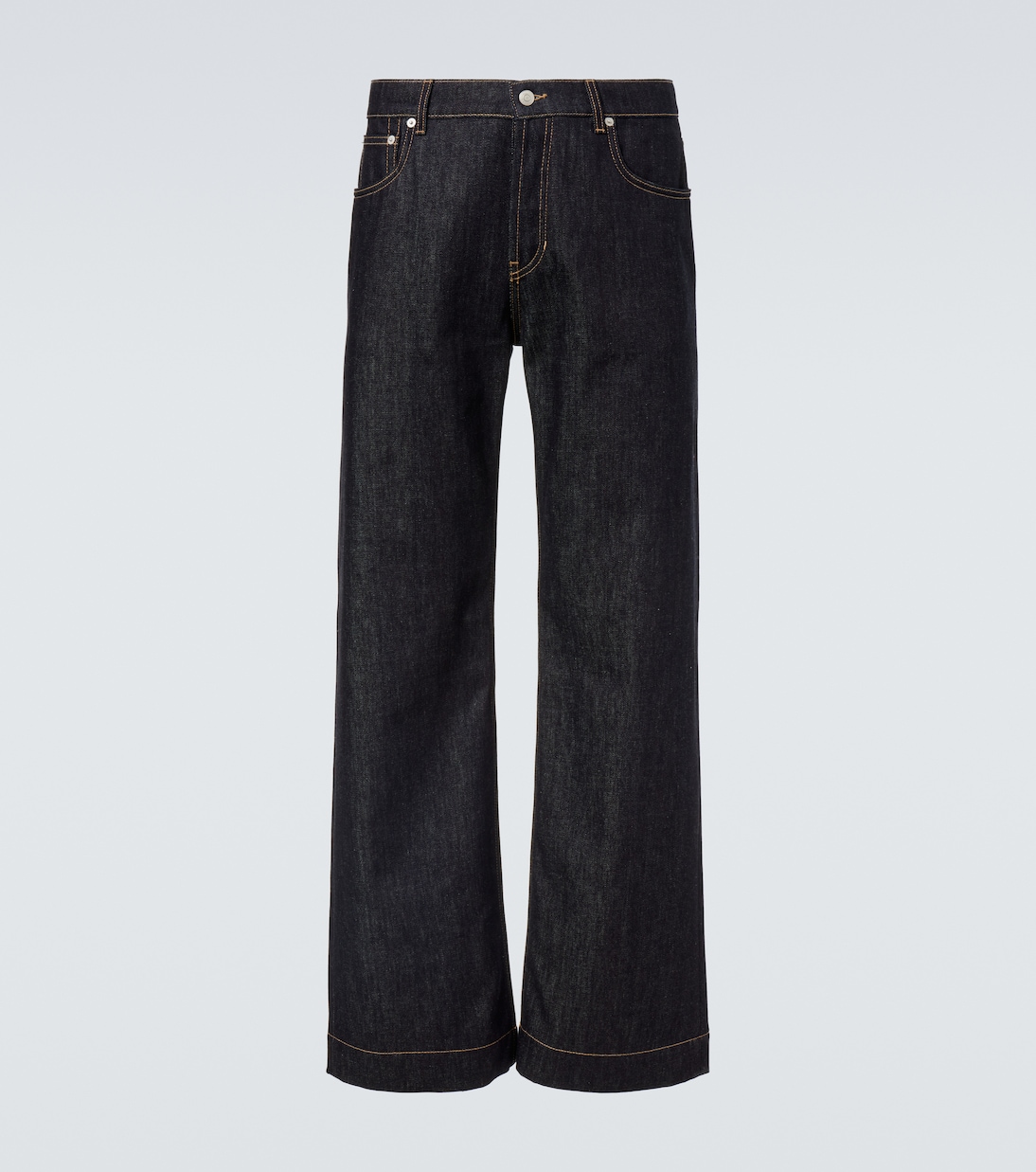 Mid-rise wide-leg jeans | McQueen