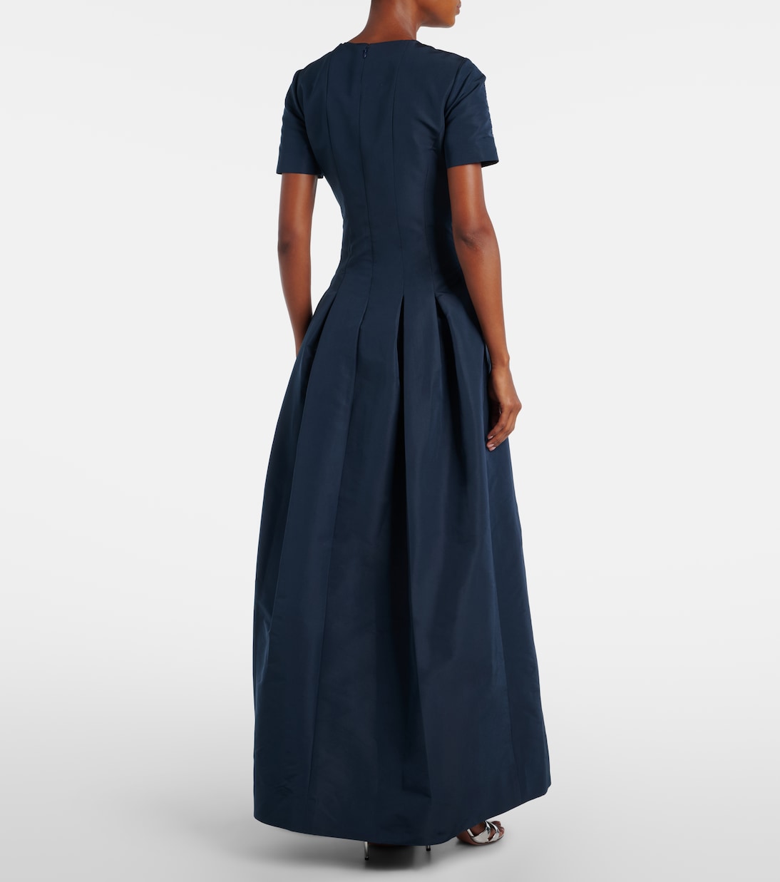 缀饰罗缎长礼服 | Oscar de la Renta