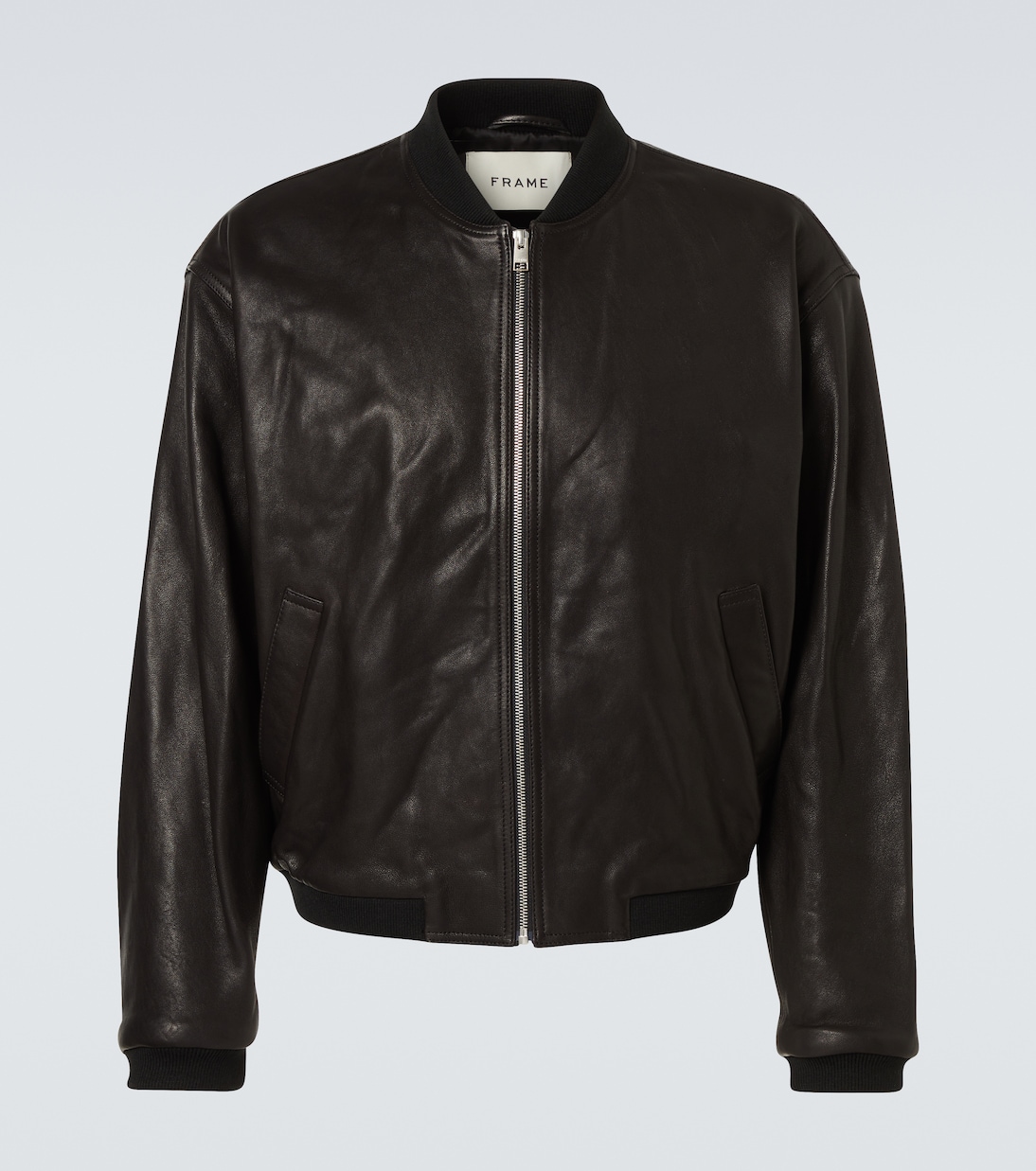 Leather bomber jacket | Frame