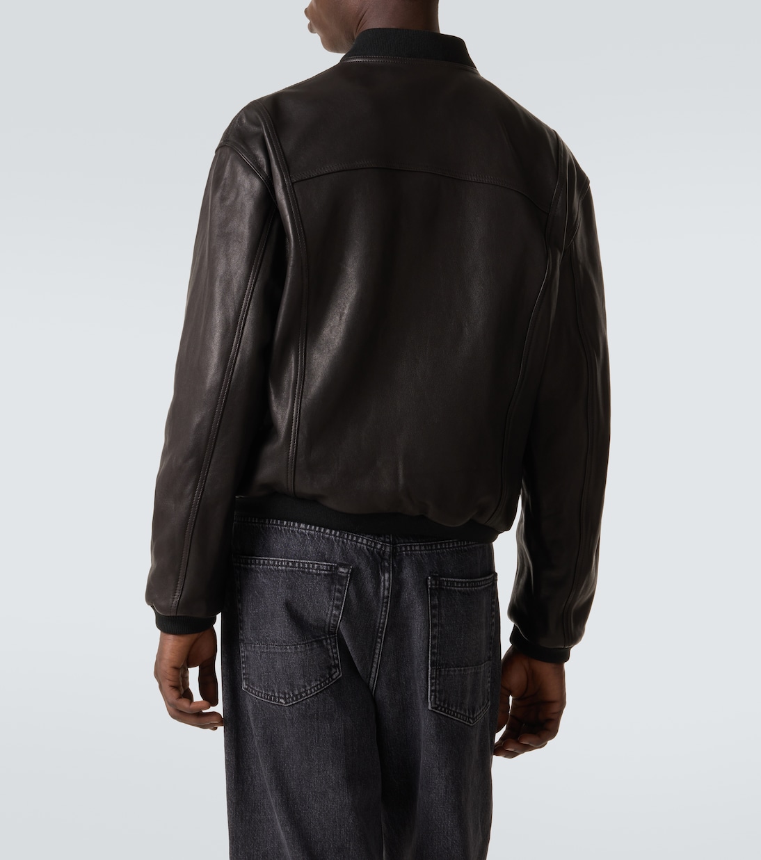 Leather bomber jacket | Frame