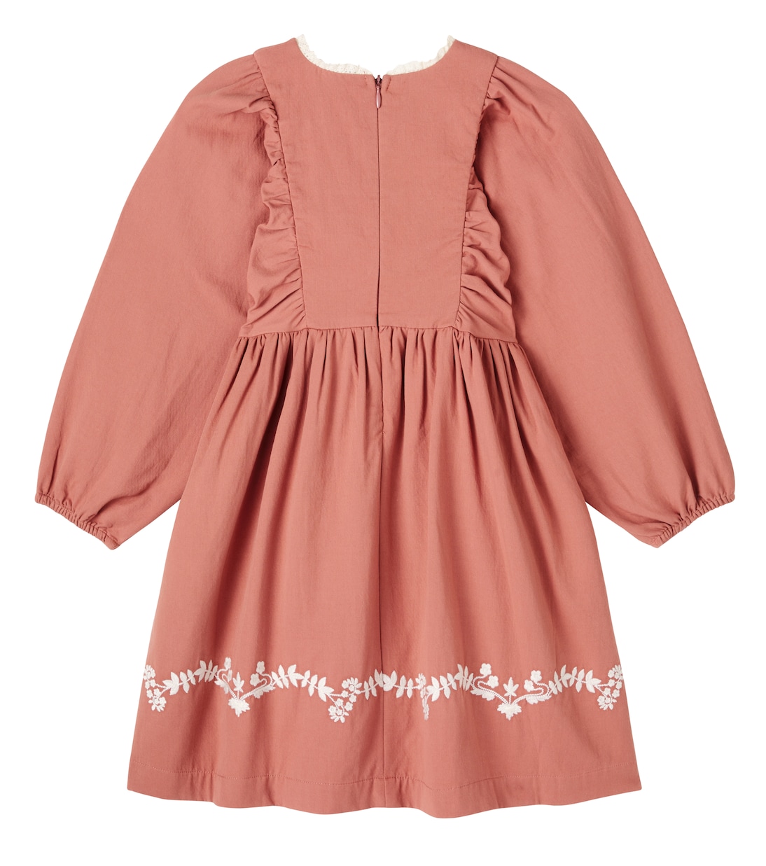 Vestido Kana de algodón bordado | C'era Una Volta