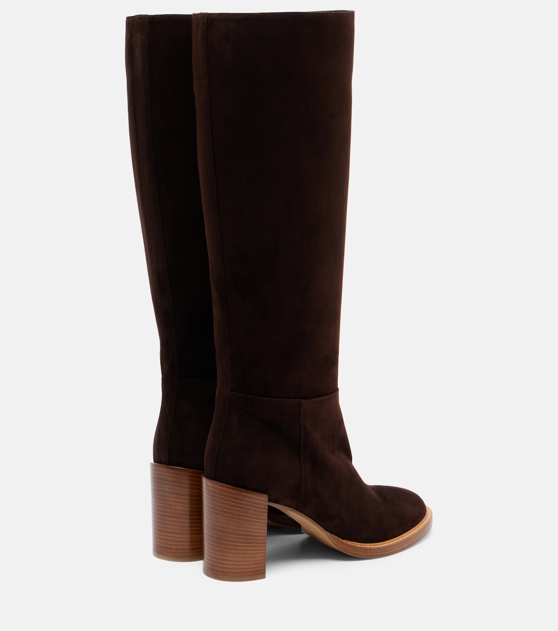 Stiefel Bocca aus Veloursleder | Gabriela Hearst