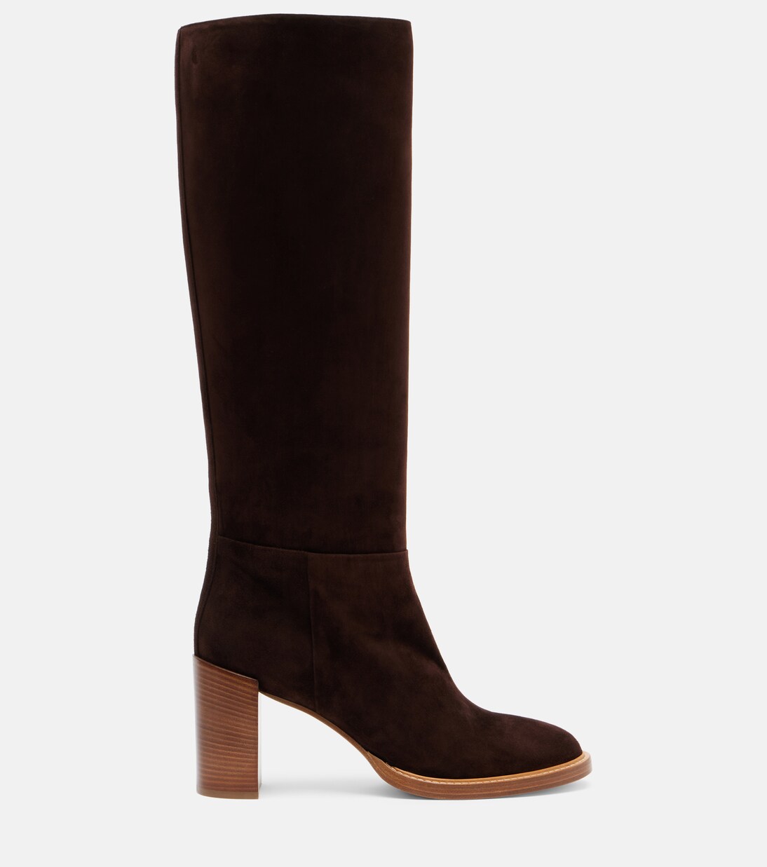 Stiefel Bocca aus Veloursleder | Gabriela Hearst