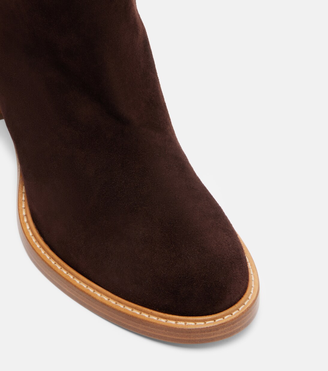 Stiefel Bocca aus Veloursleder | Gabriela Hearst