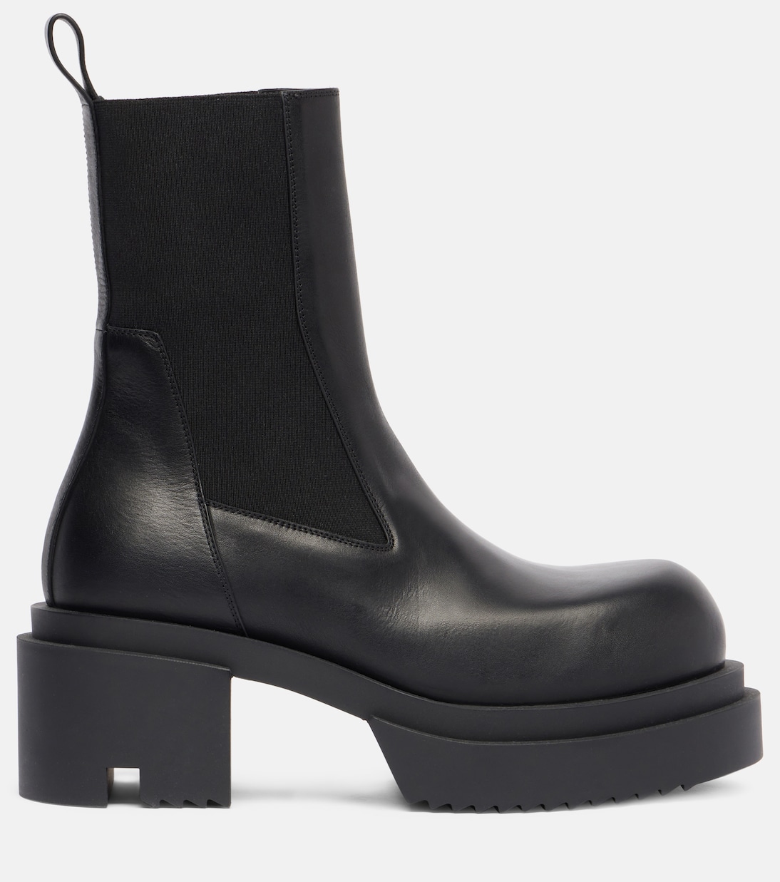 Beatle leather platform Chelsea boots | Rick Owens