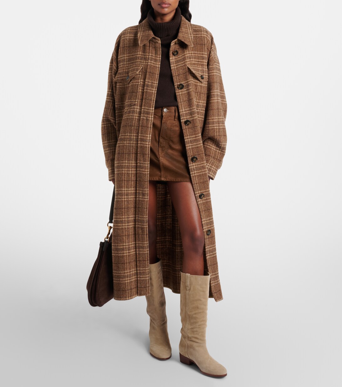 Suede knee-high boots | Veronica Beard