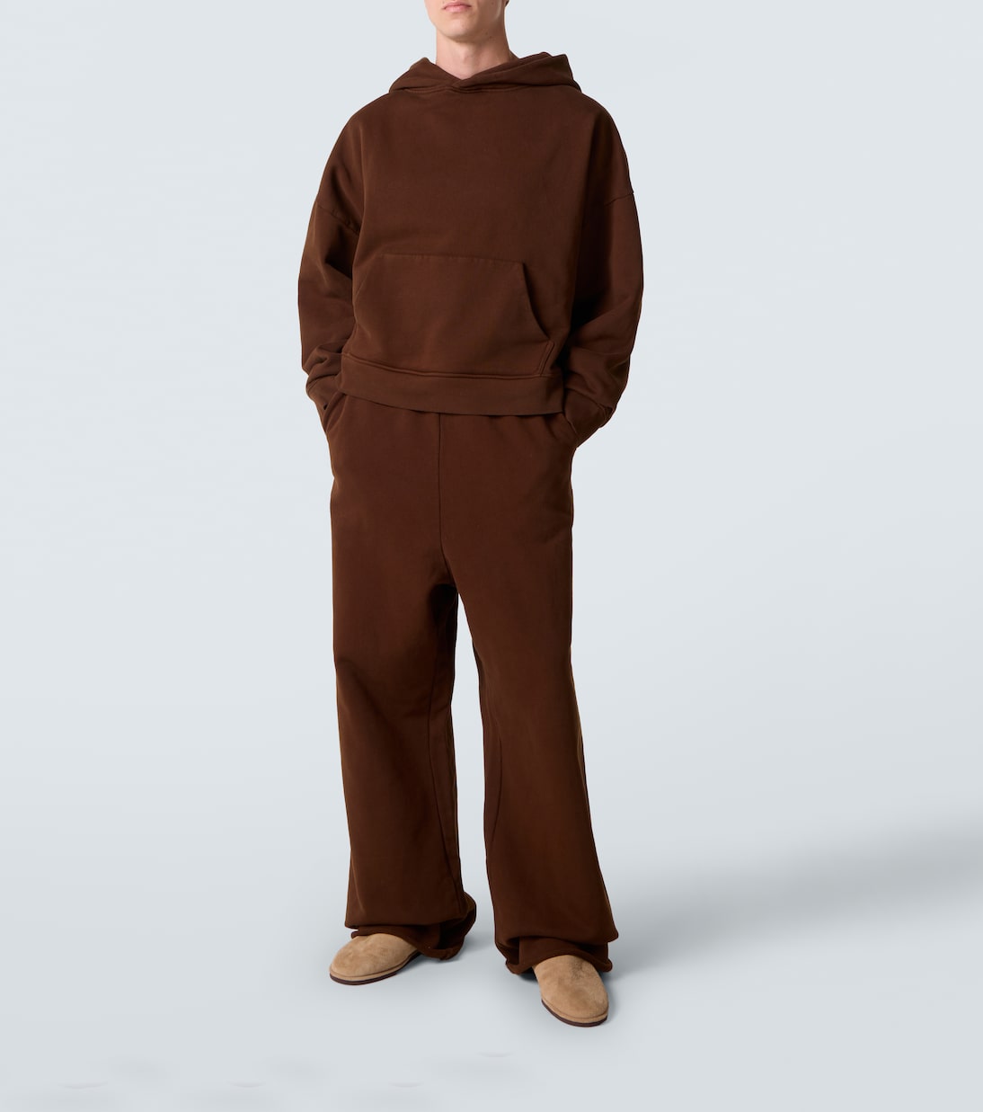 Cropped cotton hoodie | Entire Studios