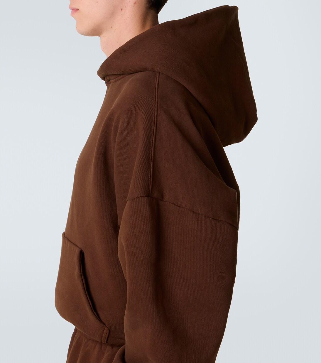 Cropped cotton hoodie | Entire Studios