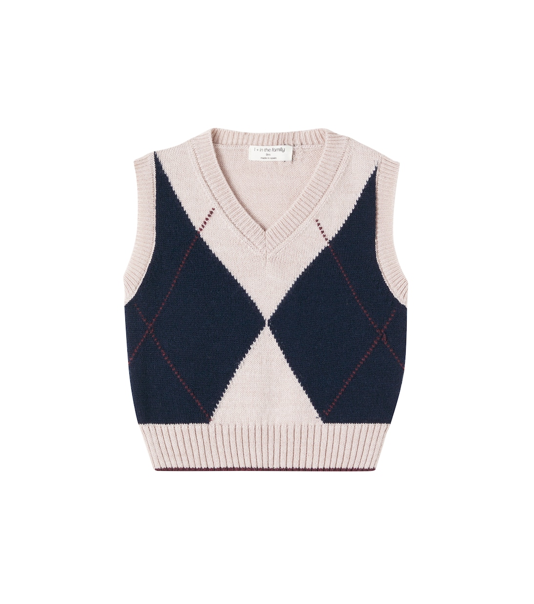 Baby Johannes wool-blend sweater vest | 1 + in the Family