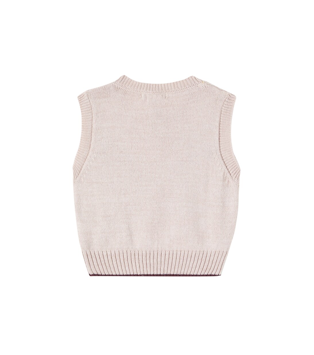Baby Johannes wool-blend sweater vest | 1 + in the Family