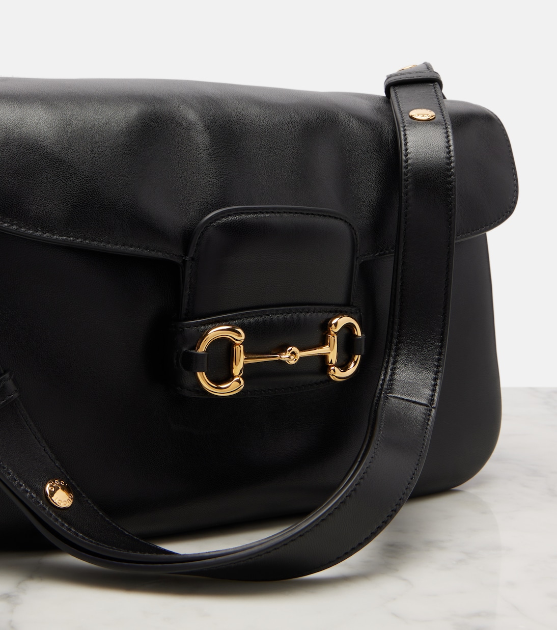 Gucci Horsebit 1955 Large leather shoulder bag | Gucci