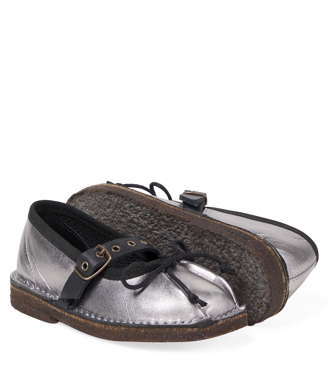 Ballerine Mary Jane in pelle metallizzata | PèPè