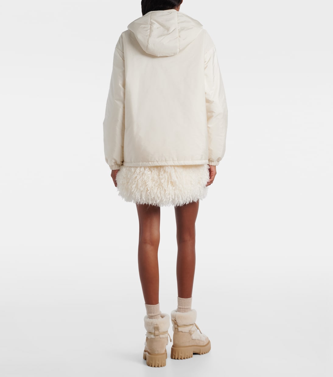 Paneled zip-up hoodie | Moncler