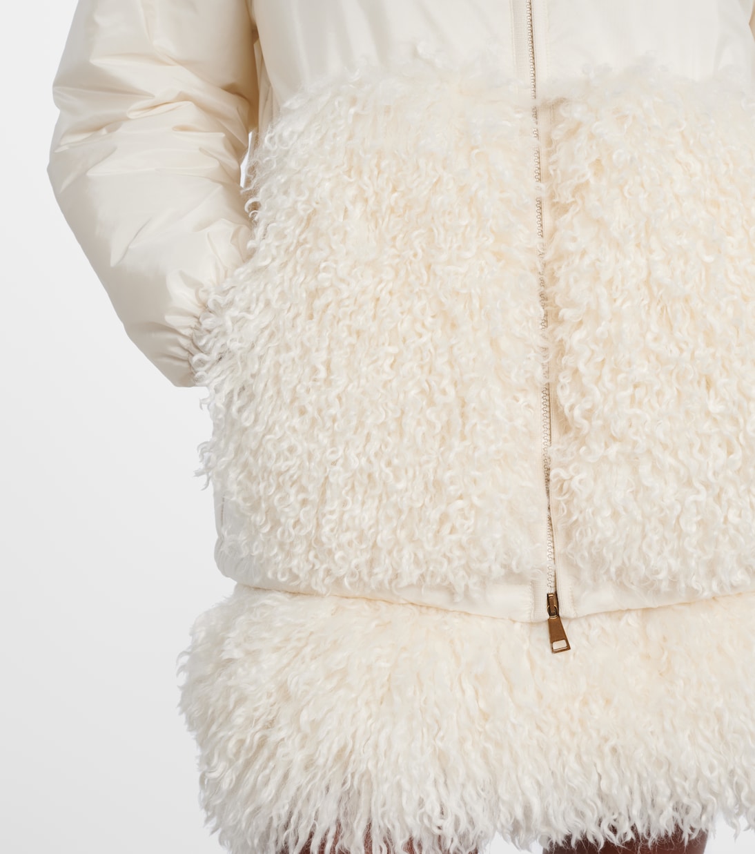 Paneled zip-up hoodie | Moncler