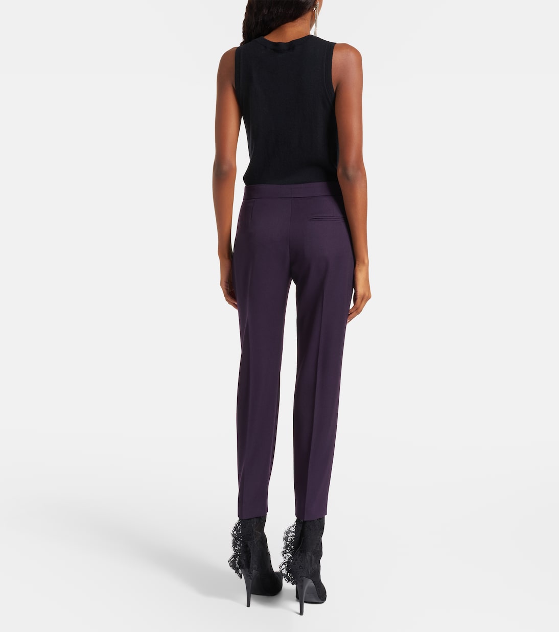 Wool slim pants | McQueen
