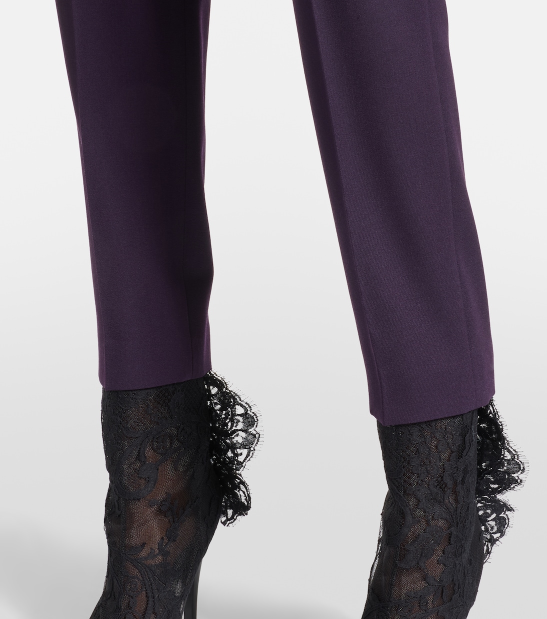 Wool slim pants | McQueen