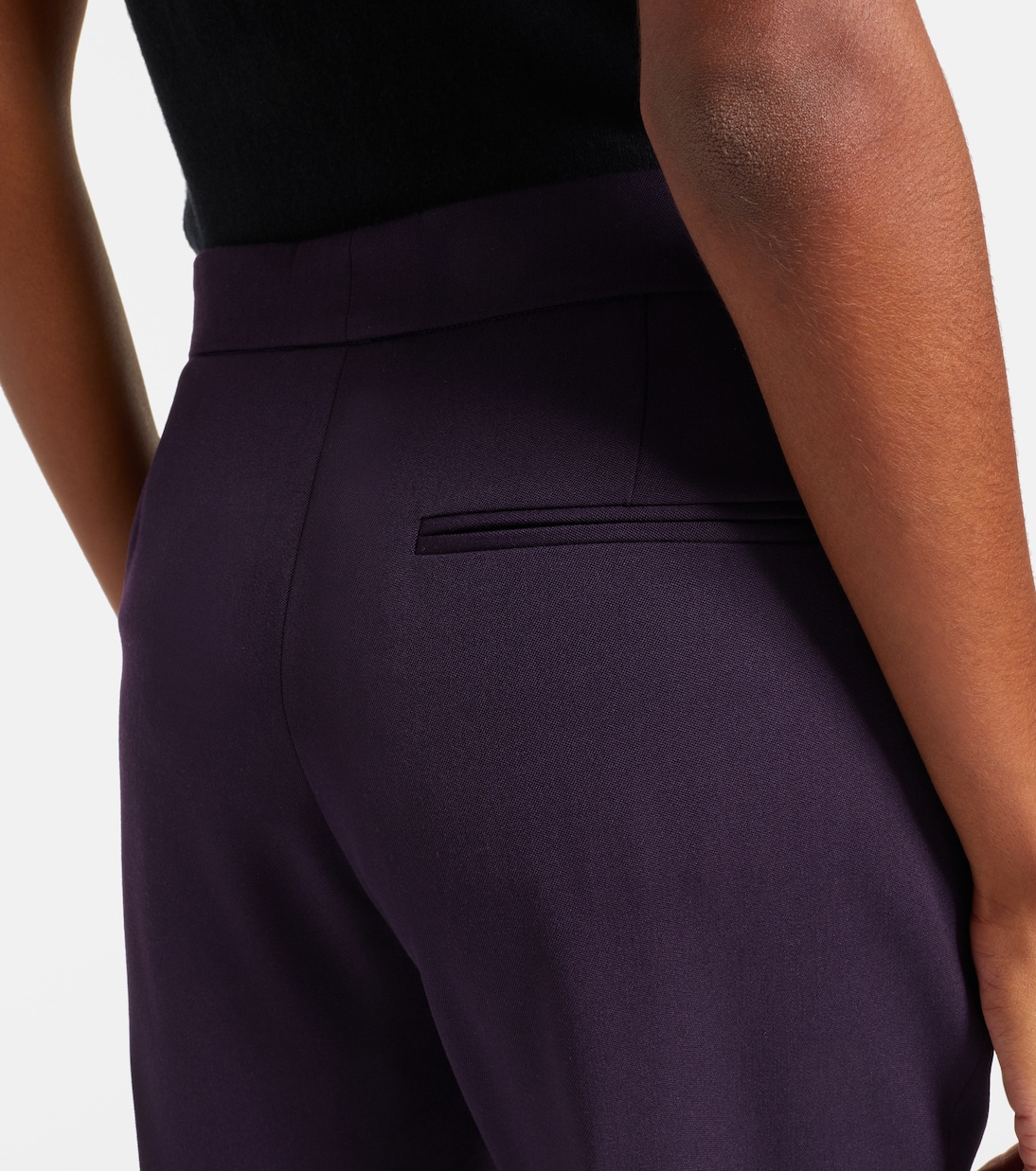 Wool slim pants | McQueen