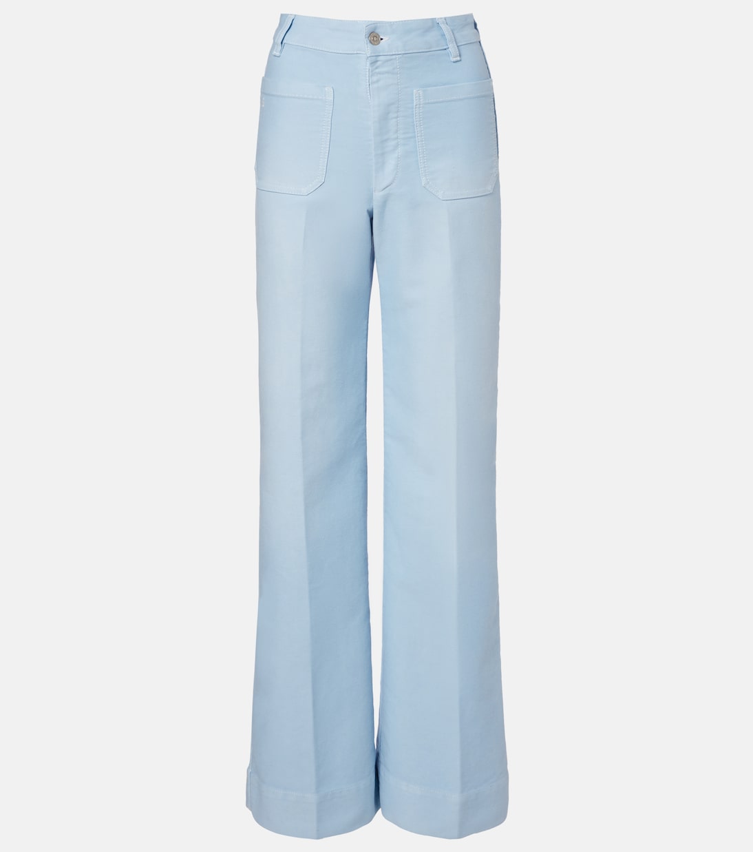 Alina mid-rise wide-leg jeans | Victoria Beckham