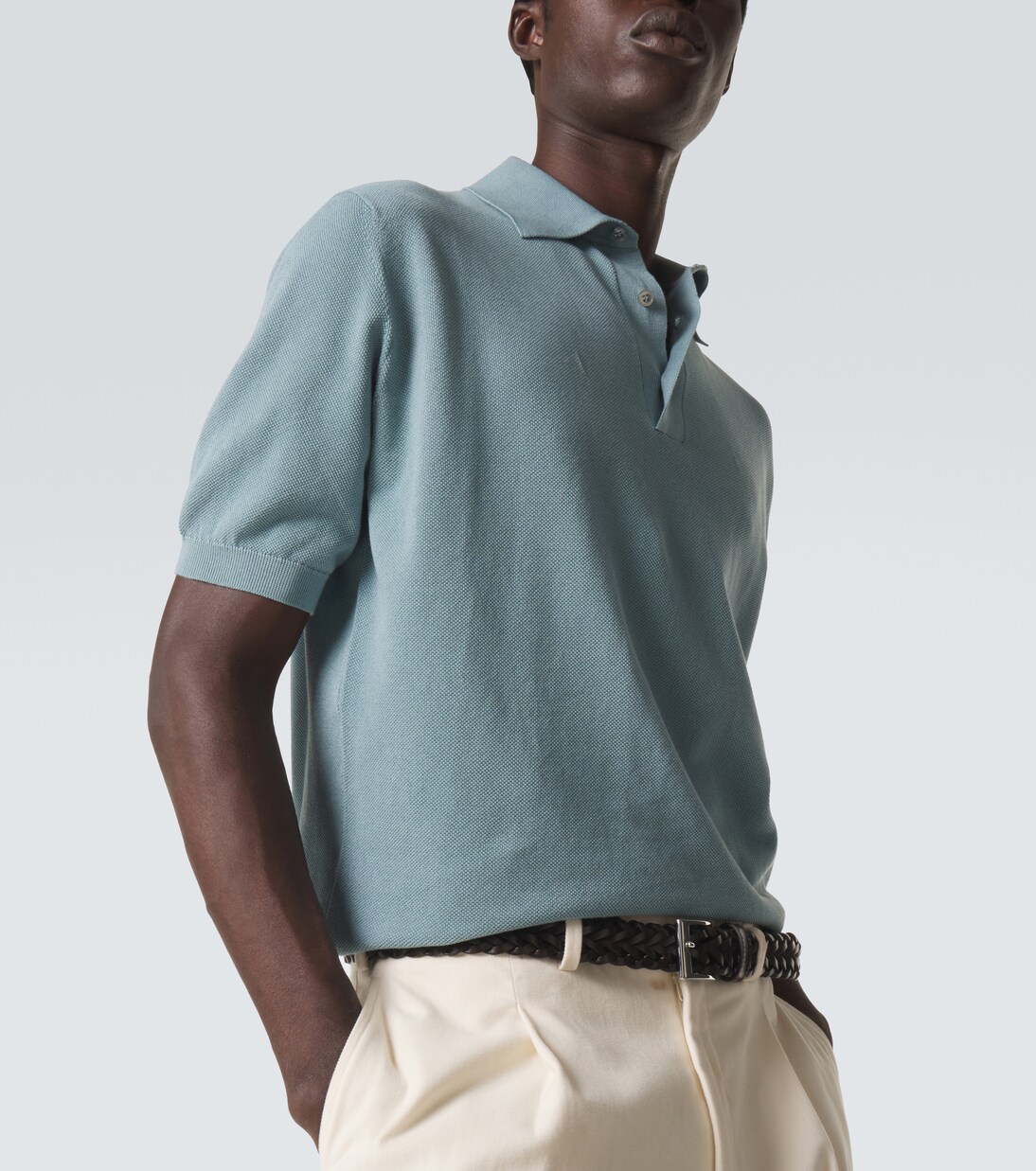 Polohemd aus Baumwoll-Piqué | Lardini