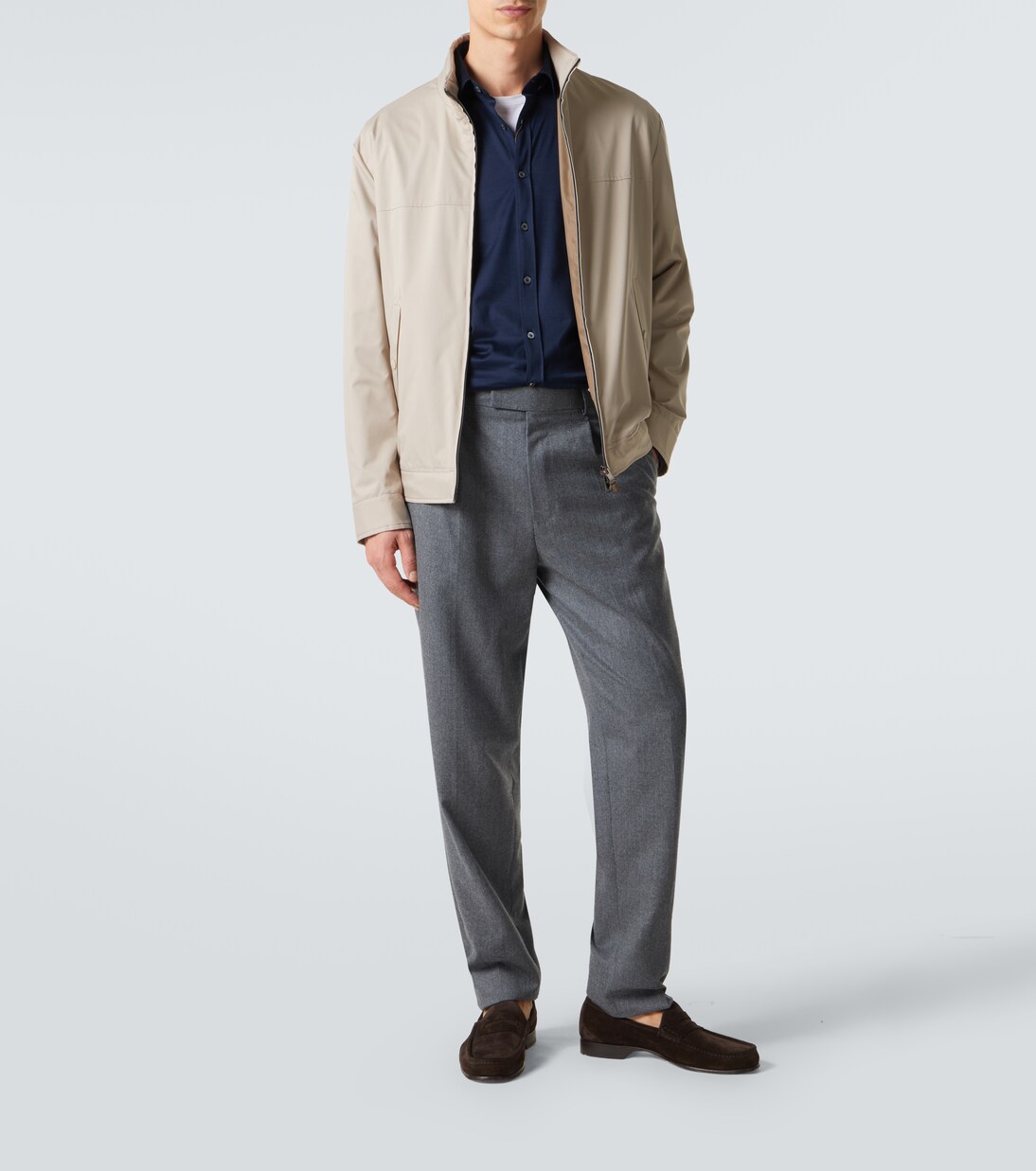 Cotton jersey shirt | Canali