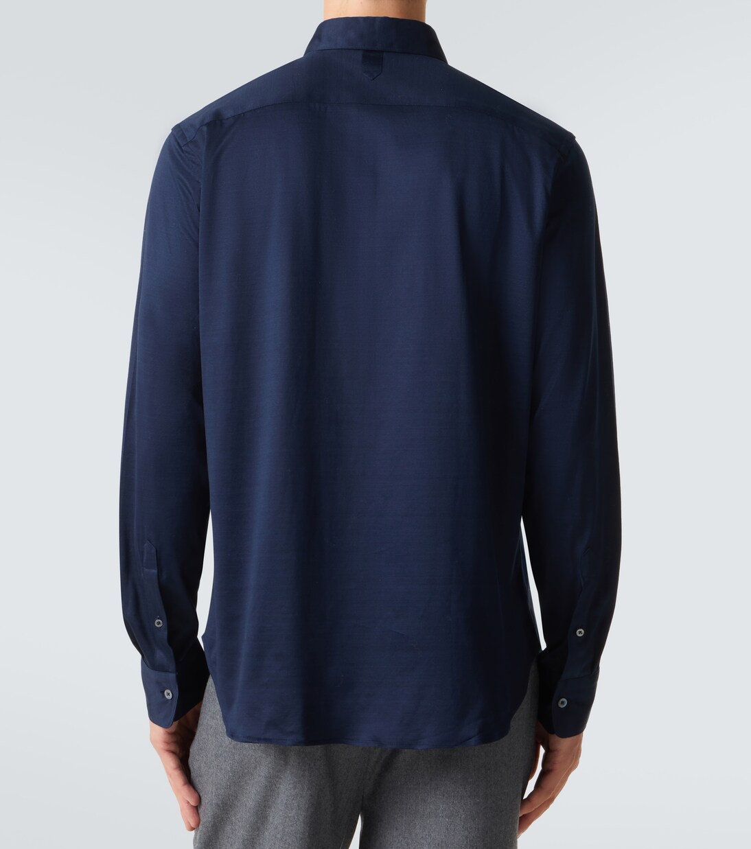 Cotton jersey shirt | Canali