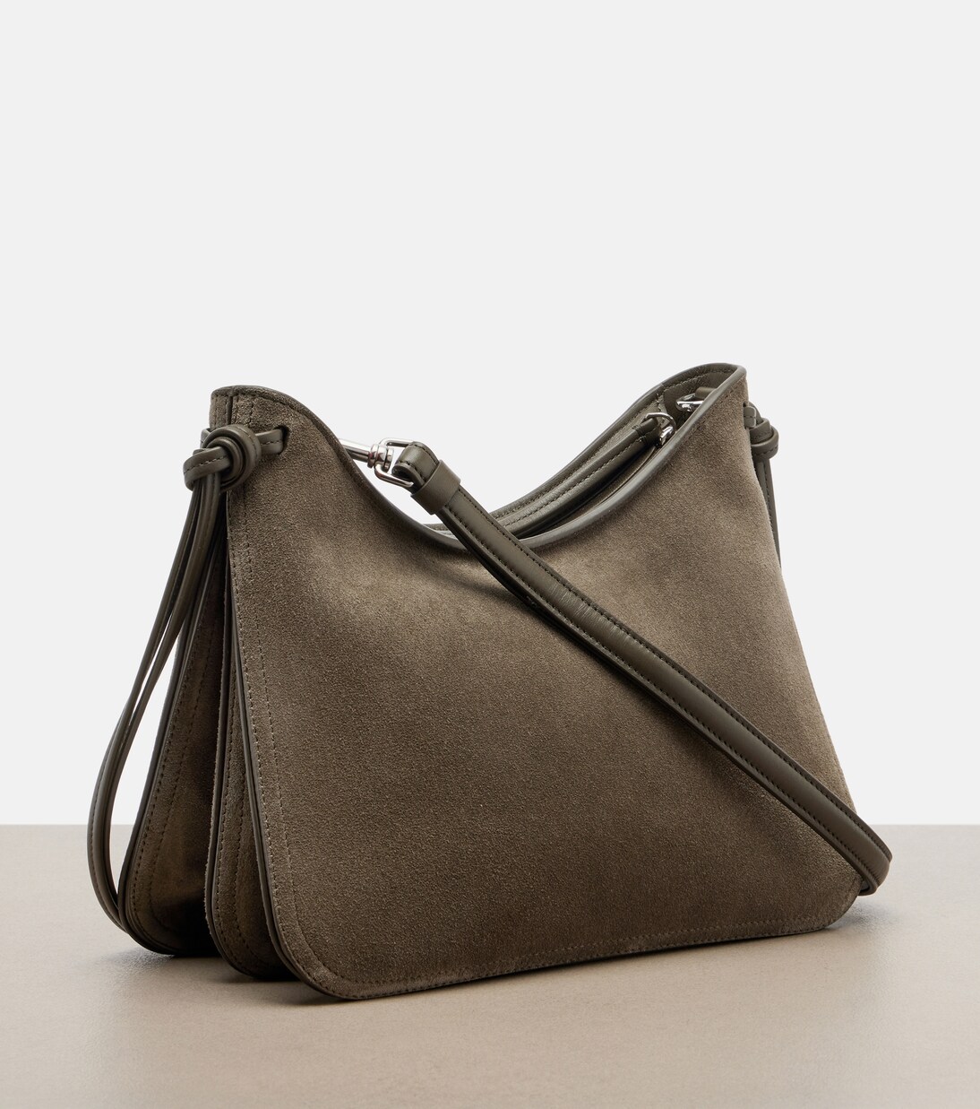 Small Gig suede shoulder bag | Phoebe Philo