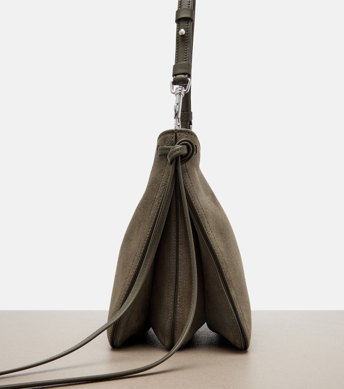 Small Gig suede shoulder bag | Phoebe Philo