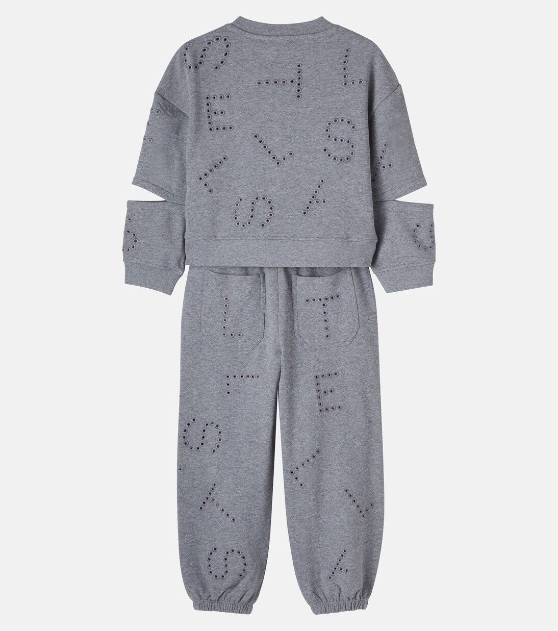 Cotton fleece tracksuit | Stella McCartney Kids