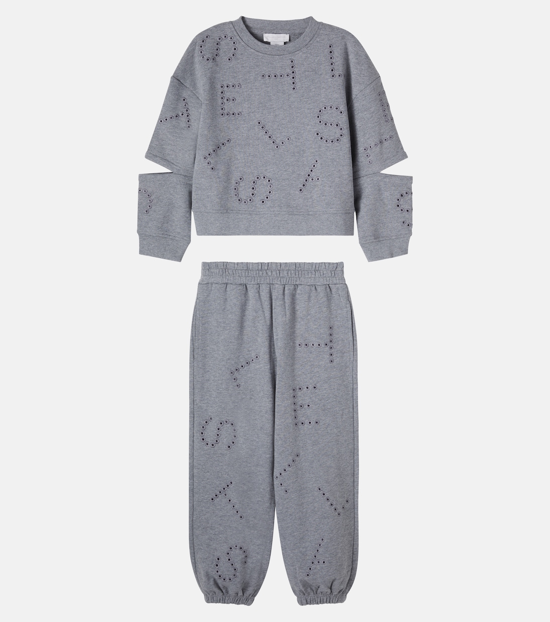 Cotton fleece tracksuit | Stella McCartney Kids