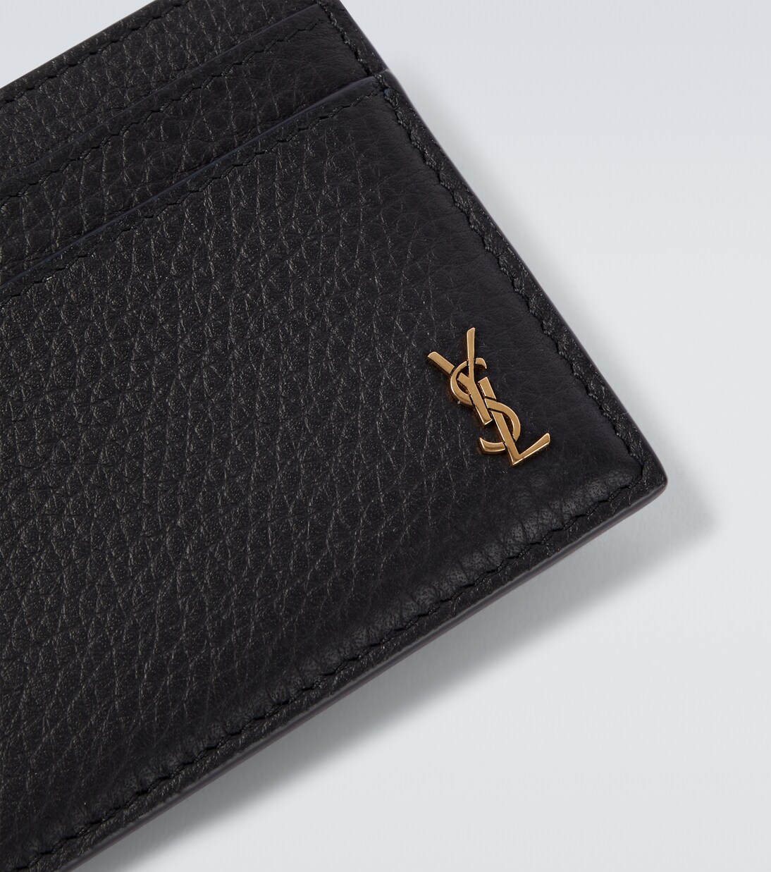 Cassandre leather card holder | Saint Laurent