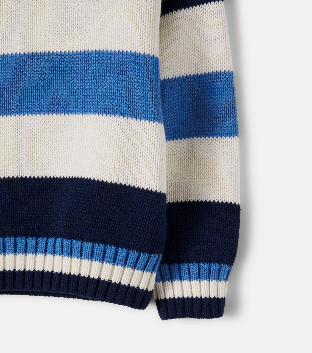 Celosia striped cotton sweater | The New Society