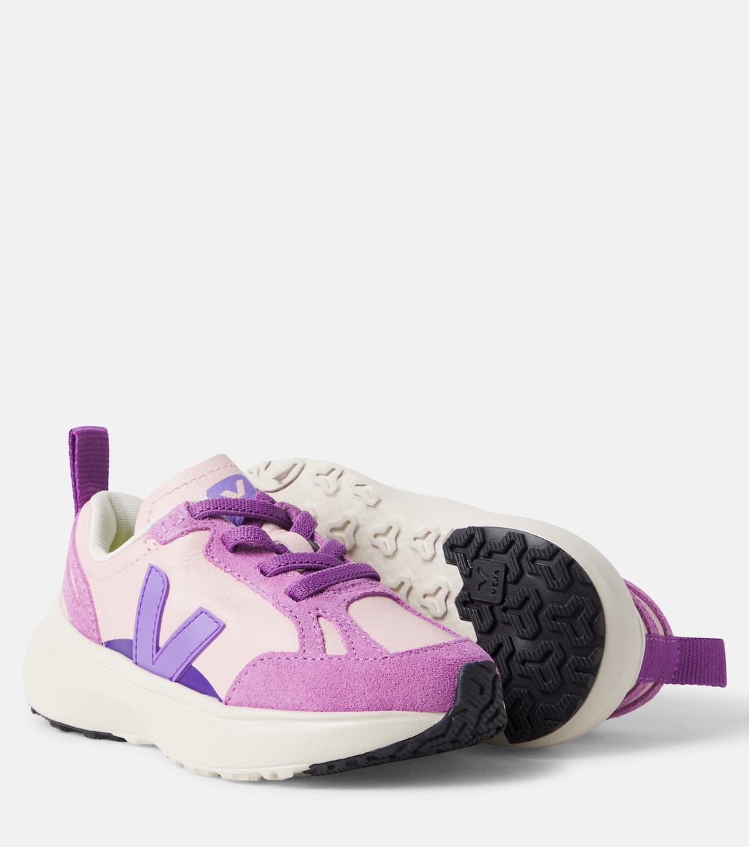 Baskets Canary en cuir et daim | Veja Kids