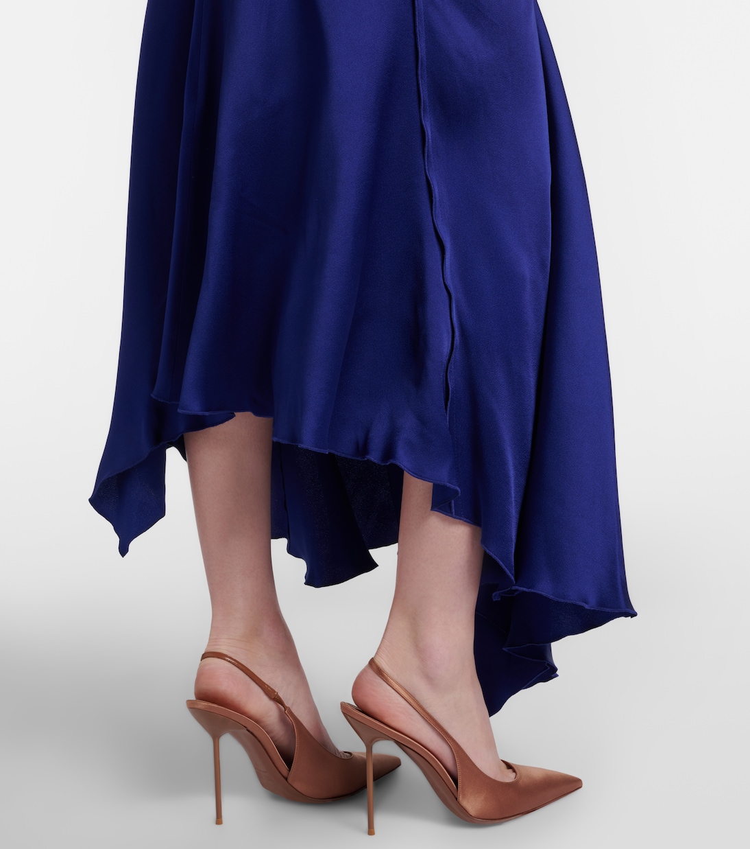 Midikleid aus Satin | Victoria Beckham