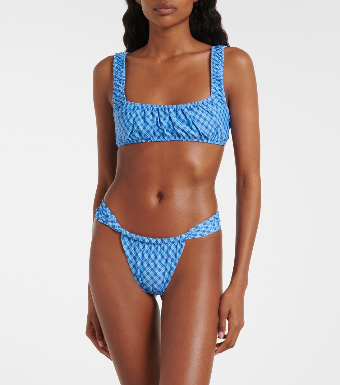 Sandra plaid bikini bottoms | Montce