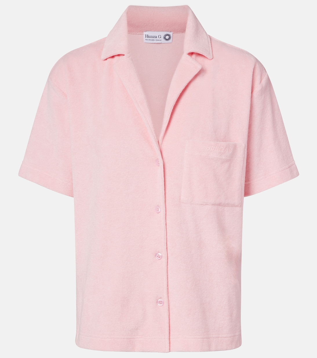 Resort cotton terry shirt | Hunza G